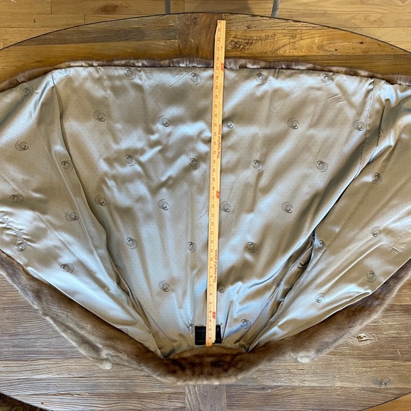 Men’s Golden Mink Fur Car Coat Jacket - XL - Picture 5 of 11